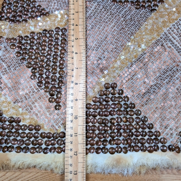 STUNNING beaded mini skirt - Picture 3 of 10